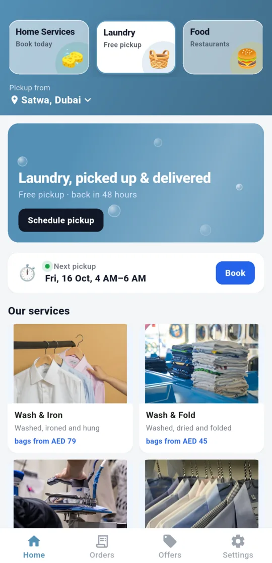 Laundry home